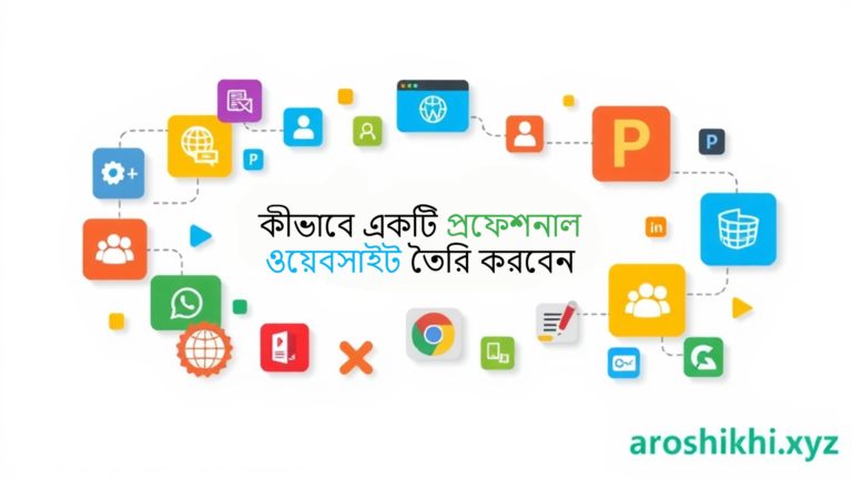 কীভাবে একটি প্রফেশনাল ওয়েবসাইট তৈরি করবেন: ওয়েবসাইট তৈরির সহজ পদ্ধতি