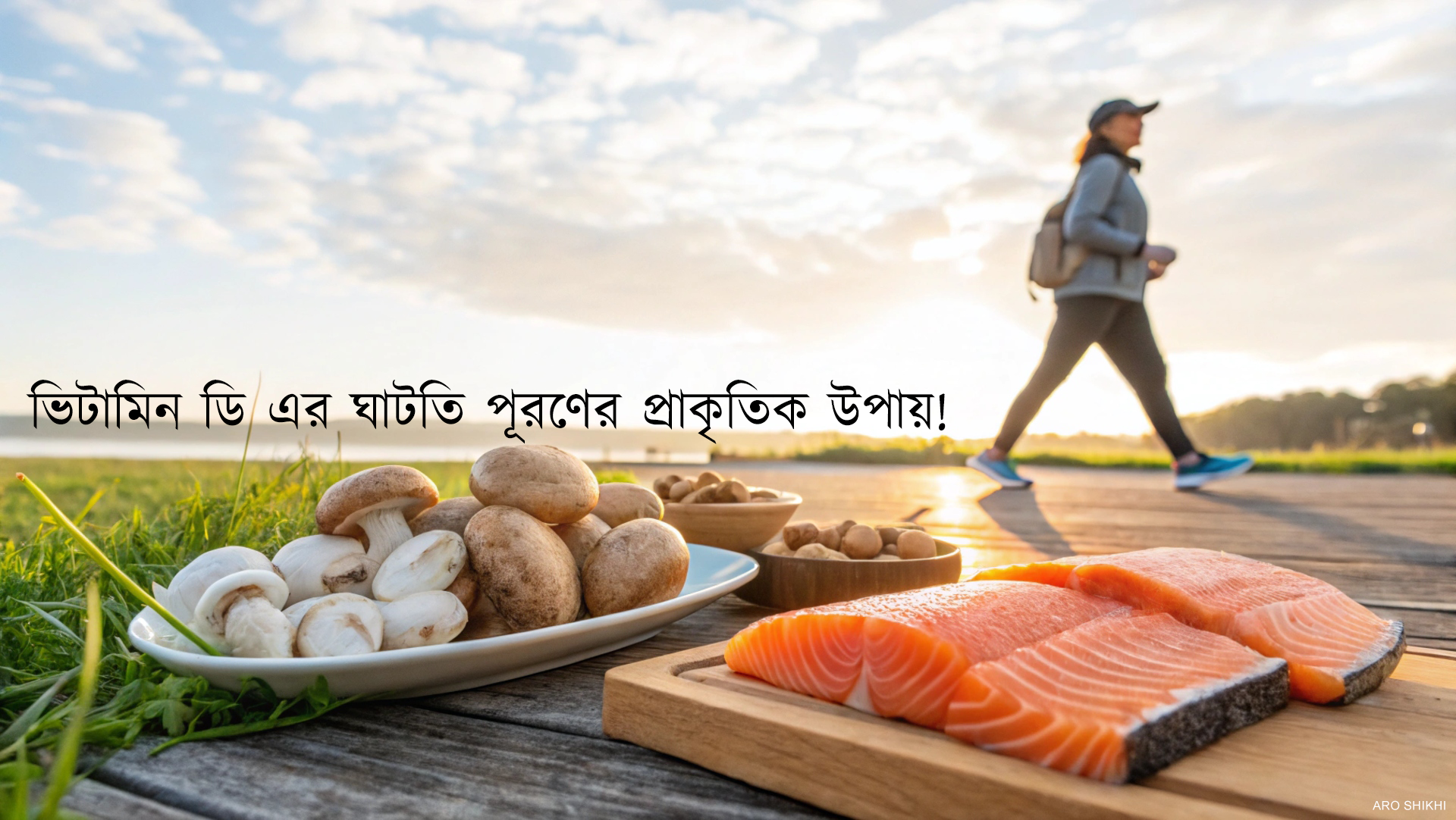 ভিটামিন ডি এর ঘাটতি পূরণের প্রাকৃতিক উপায়