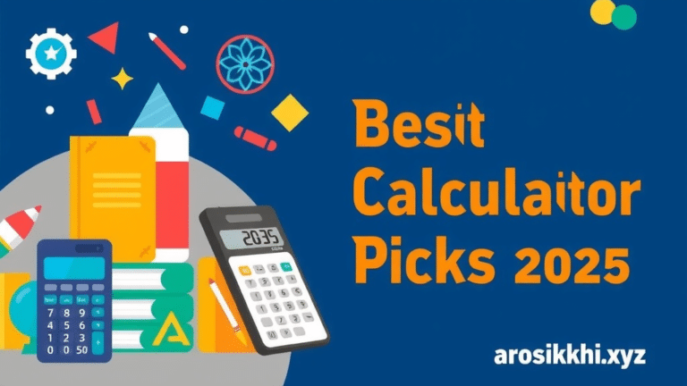 Best Scientific Calculator in BD 2025: Original & Student-Friendly Picks