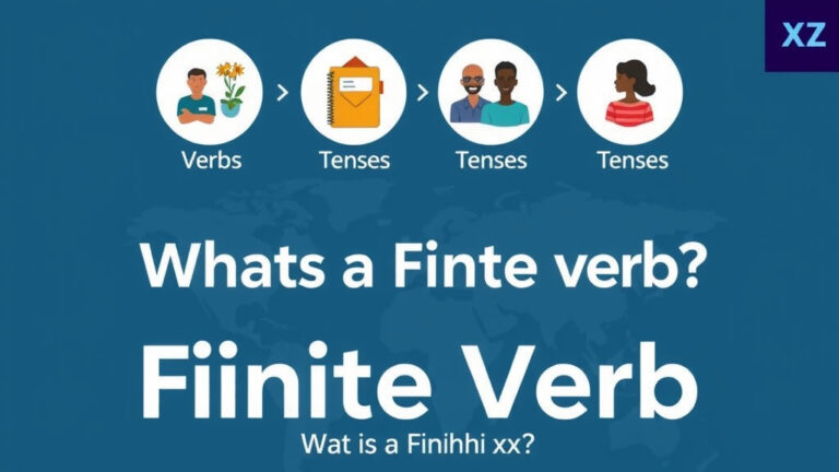 Finite verb কাকে বলে? – tense ও subject agreement নিয়ম সহ