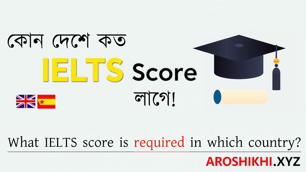 কোন দেশে কত IELTS স্কোর লাগে | IELTS Preperation